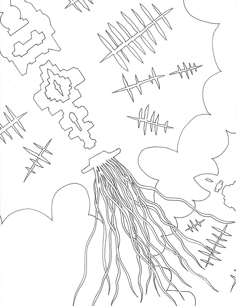 Eva Früh, Künstlerin: zu den sternen, 14