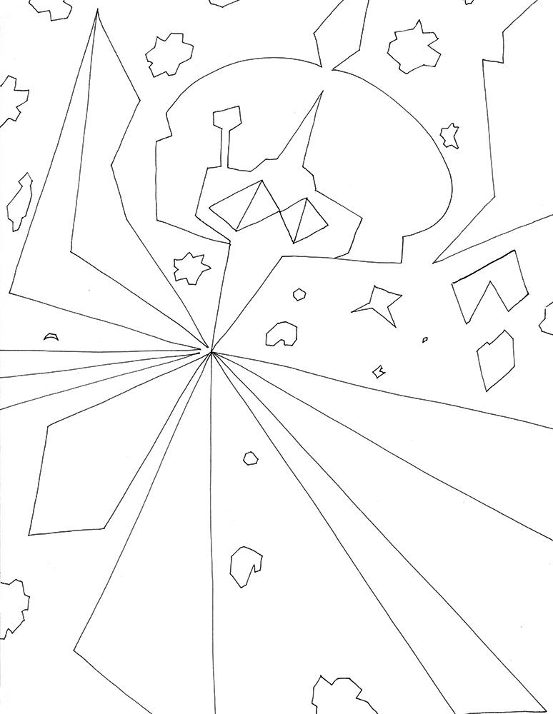 Eva Früh, Künstlerin: zu den sternen, 21