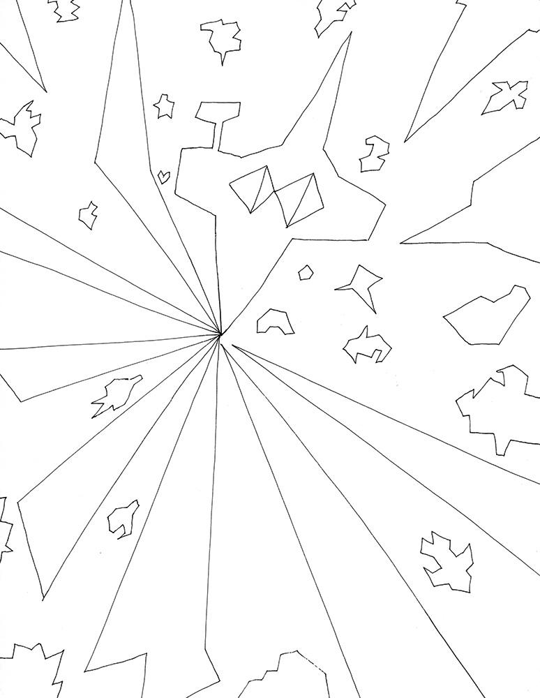 Eva Früh, Künstlerin: zu den sternen, 34