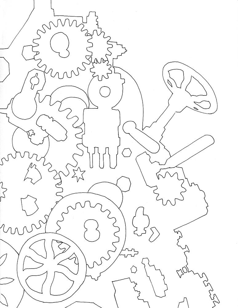 Eva Früh, Künstlerin: zu den sternen, 35